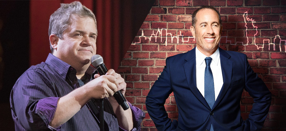 Patton Oswalt, Jerry Seinfeld, Netflix, comedy