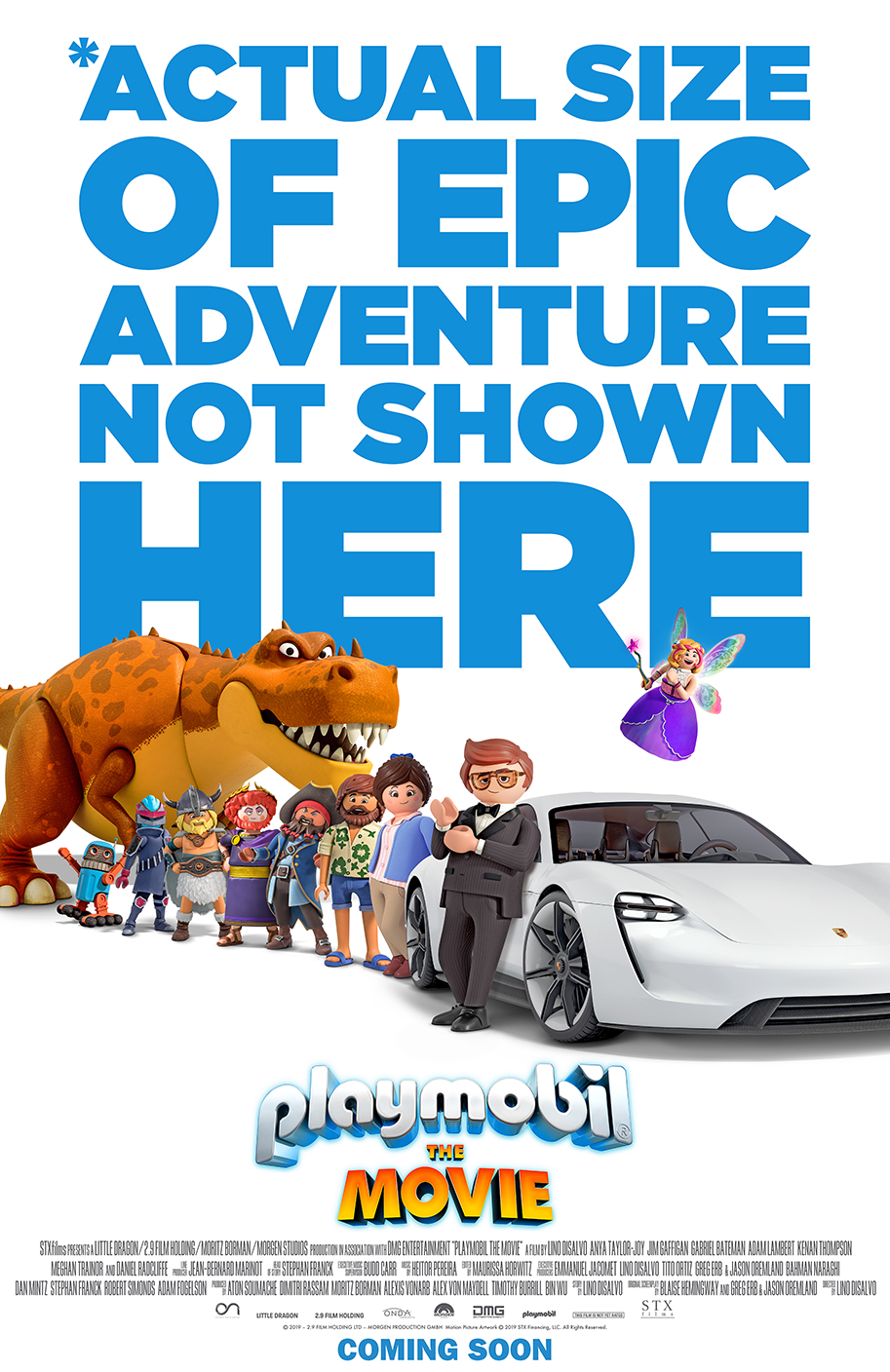 Playmobil: The Movie, Daniel Radcliffe, animation