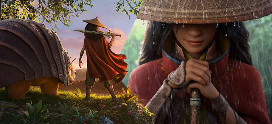 Raya and the Last Dragon, Disney, animation, Kelly Marie Tran, Awkwafina