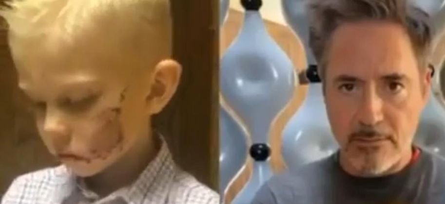 robert downey jr. promises hero bridger walker gift