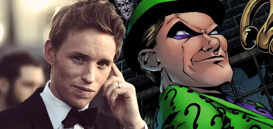 eddie redmayne, riddler, villain