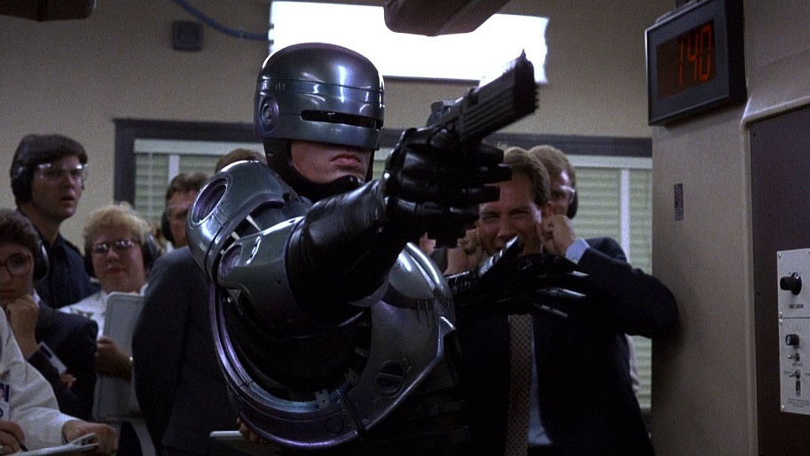 It's the Booze Talkin, RoboCop, Paul Verhoeven, Peter Weller, Neill Blomkamp, sequel, action, horror, JoBlo.com, AITH, Arrow in the Head, 1987
