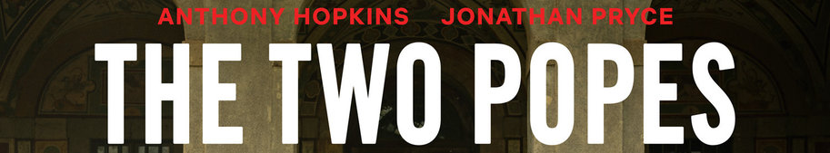 the two popes banner