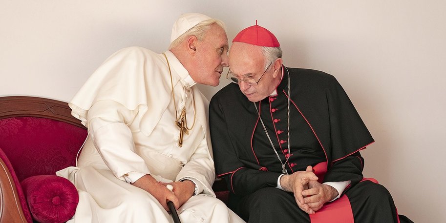 the two popes anthony hopkins jonathan pryce