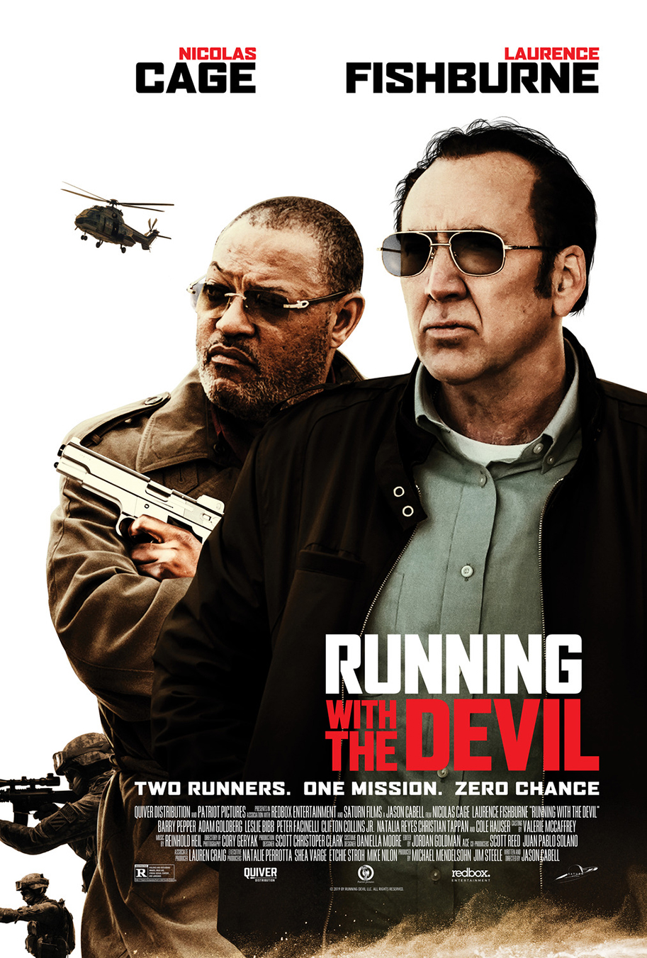 Nicolas Cage, Laurence Fishburne, Running with the Devil