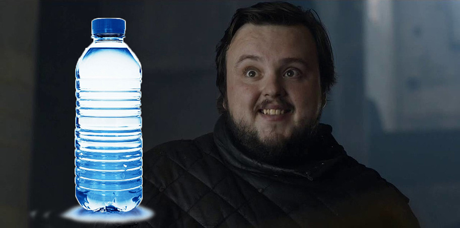 Game of Thrones, finale, water bottle