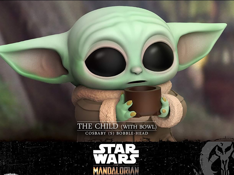 Baby Yoda, Hot Toys, The Mandalorian