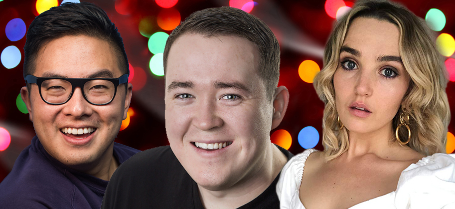 Chloe Fineman, Shane Gillis and Bowen Yang, Saturday Night Live