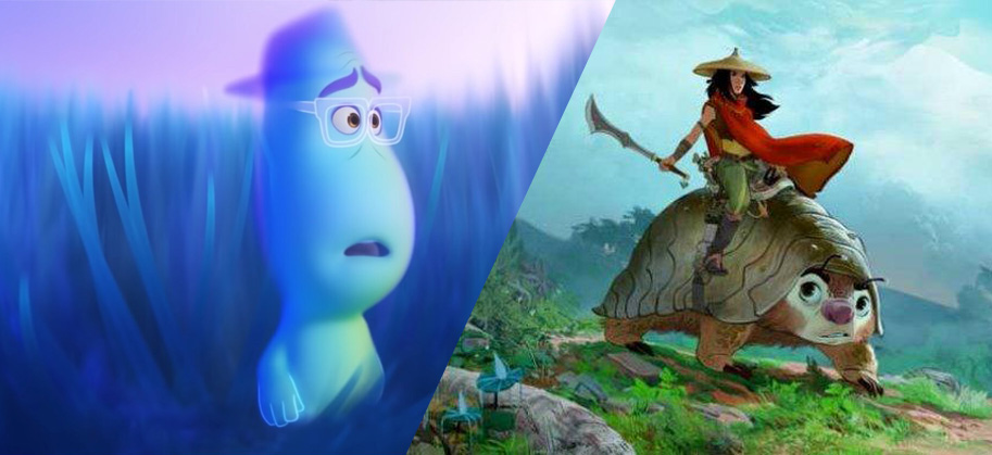 Disney, Pixar, Soul, Raya and the Last Dragon, animation, COVID-19