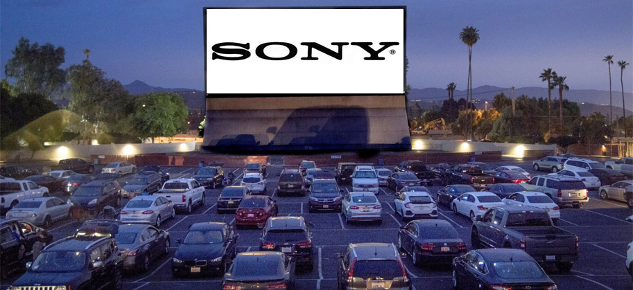 Sony Pictures, drive-in, event