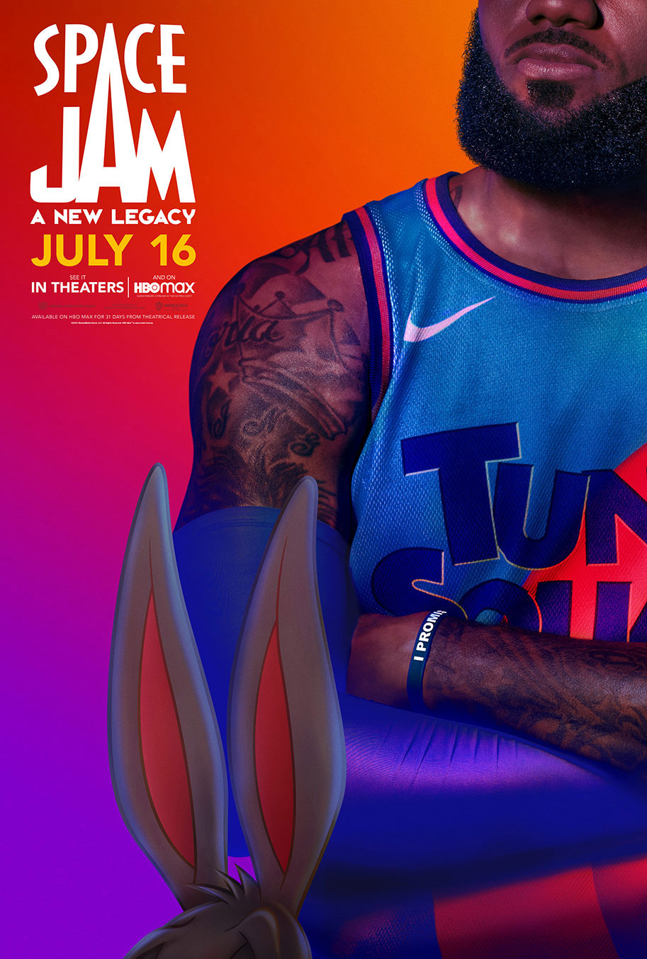 Space Jam: A New Legacy, LeBron James, Bugs Bunny, Tune Squad, trailer