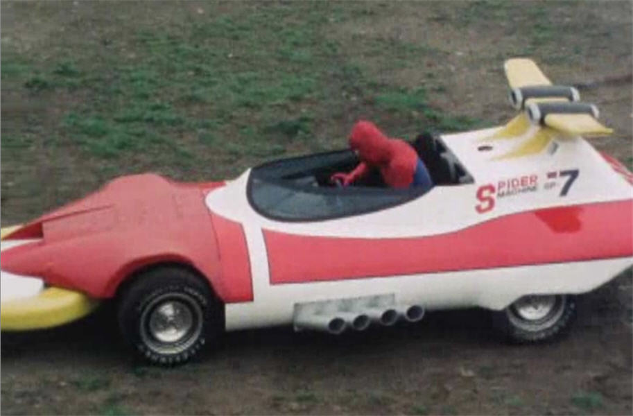 Supaidaman Japanese Spider-Man car