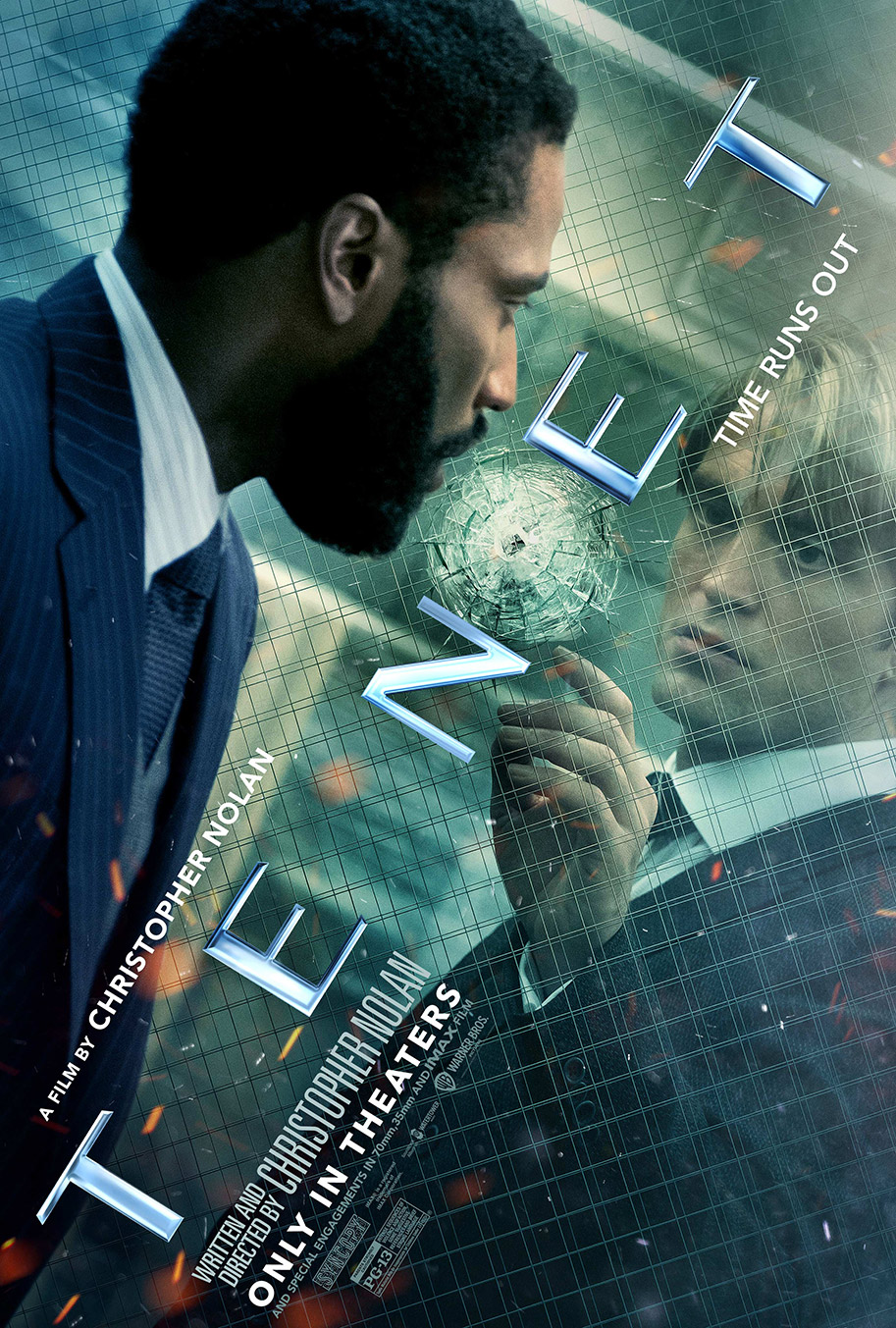 Tenet, Christopher Nolan, posters