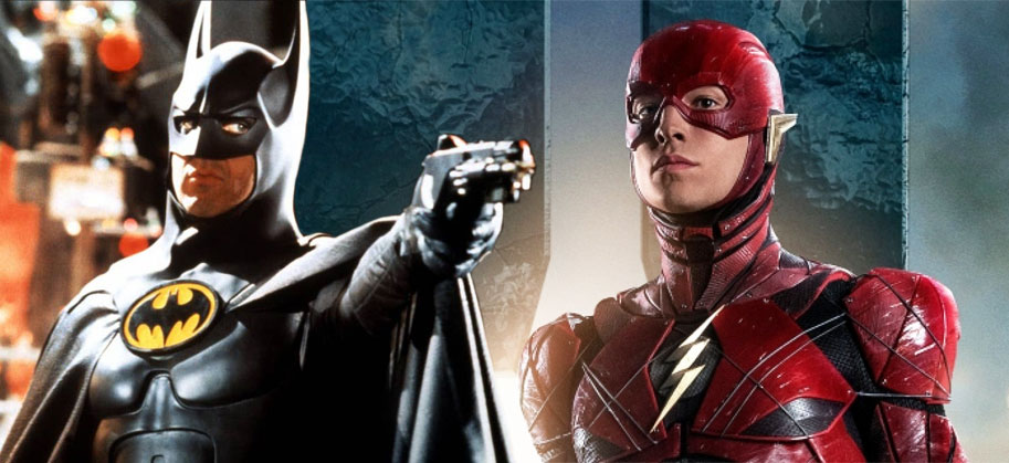 The Flash, Michael Keaton, Batman, Ezra Miller, 2022
