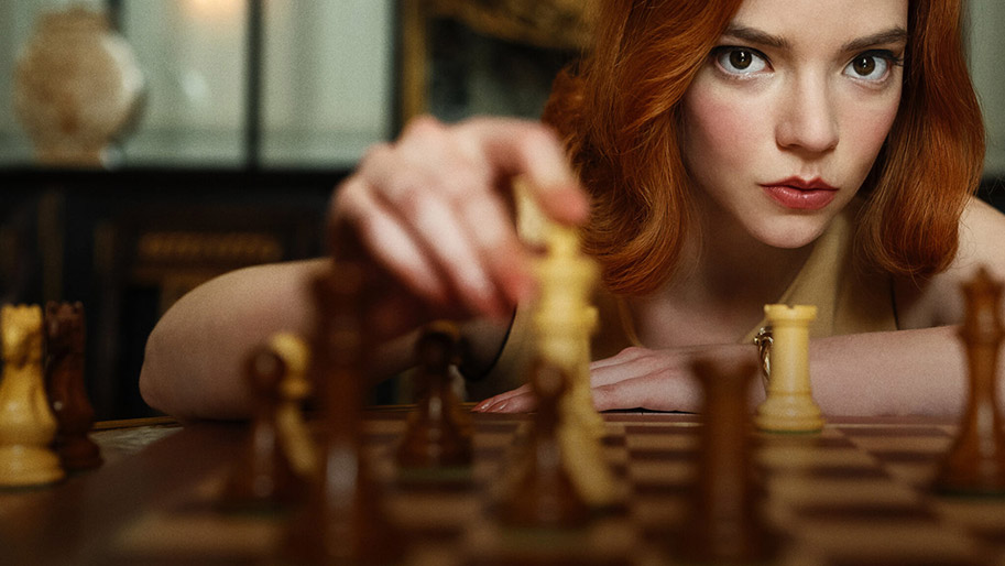 the queen's gambit, anya taylot-joy, netflix, limited series, drama, record breaking