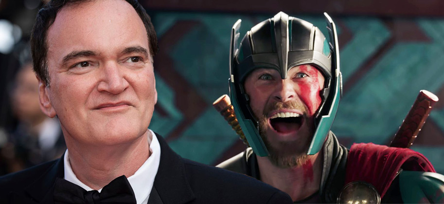 tarantino, thor: ragnarok, marvel