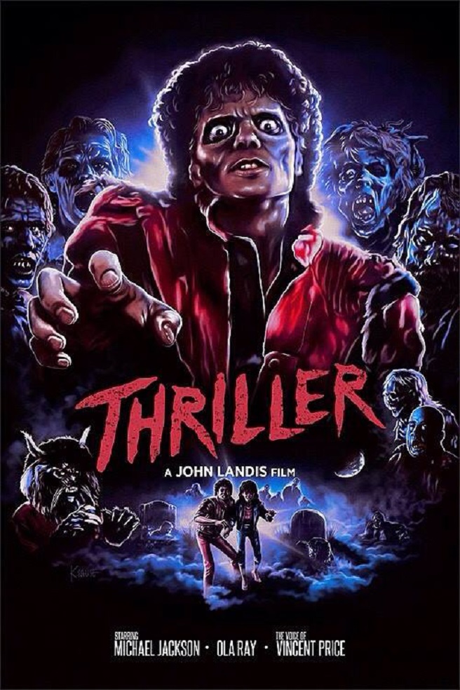 Michael Jackson's Thriller in 3D 2 13" x 20" Movie Poster 