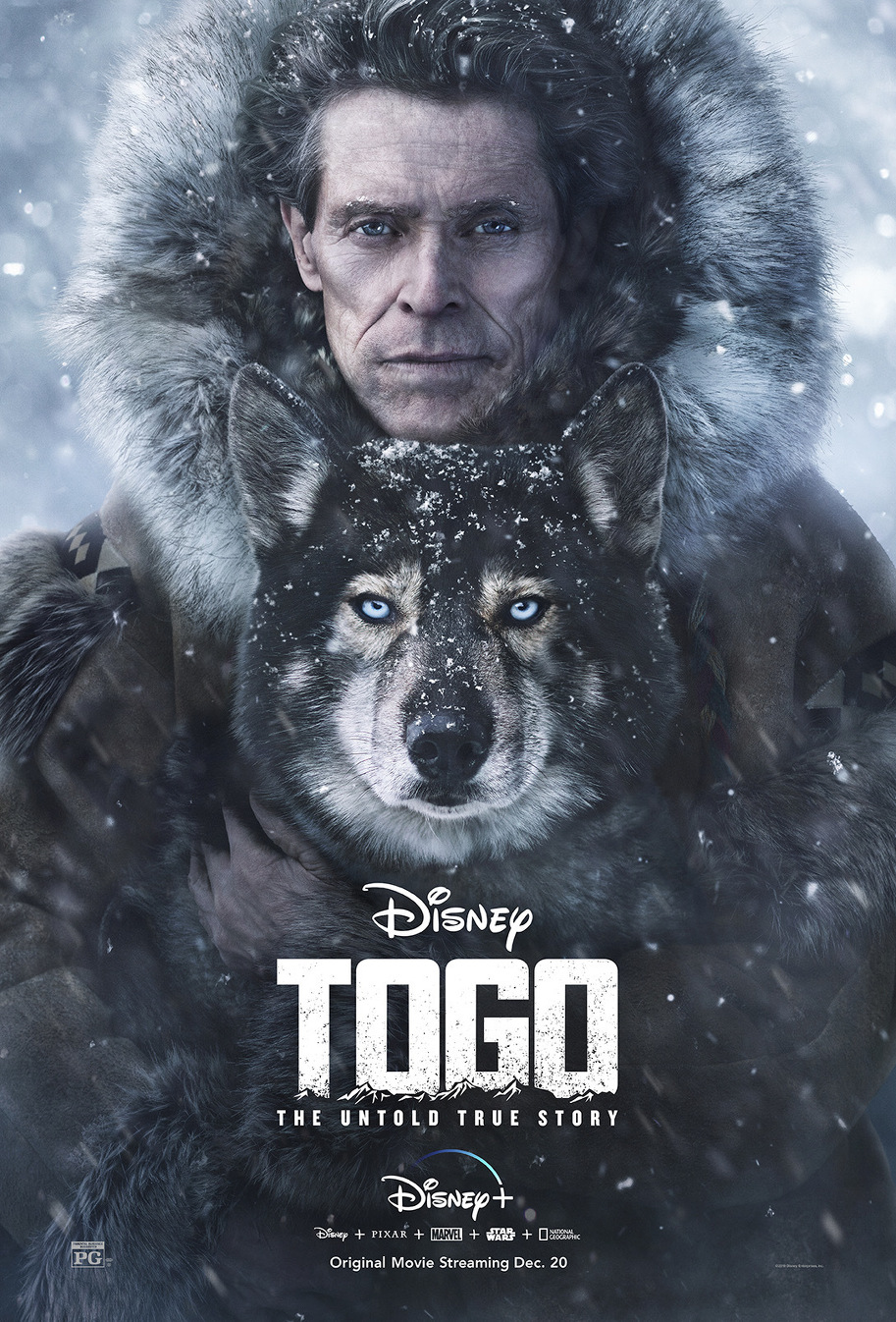 Togo, Disney+, Willem Dafoe, Julianne Nicholson, adventure, true story, JoBlo.com