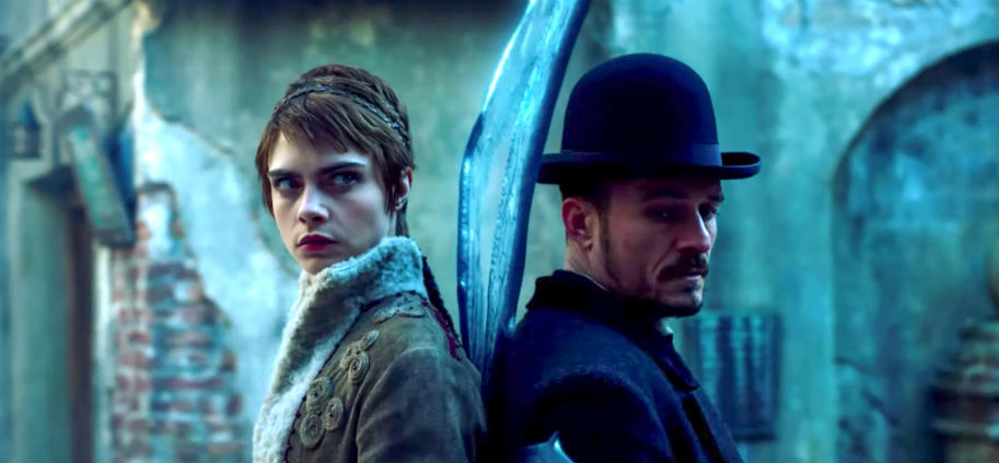 TV Review, Carnival Row, Orlando Bloom, Amazon Prime, Cara Delevigne, Fantasy, War, Mystery, Noir, Jared Harris