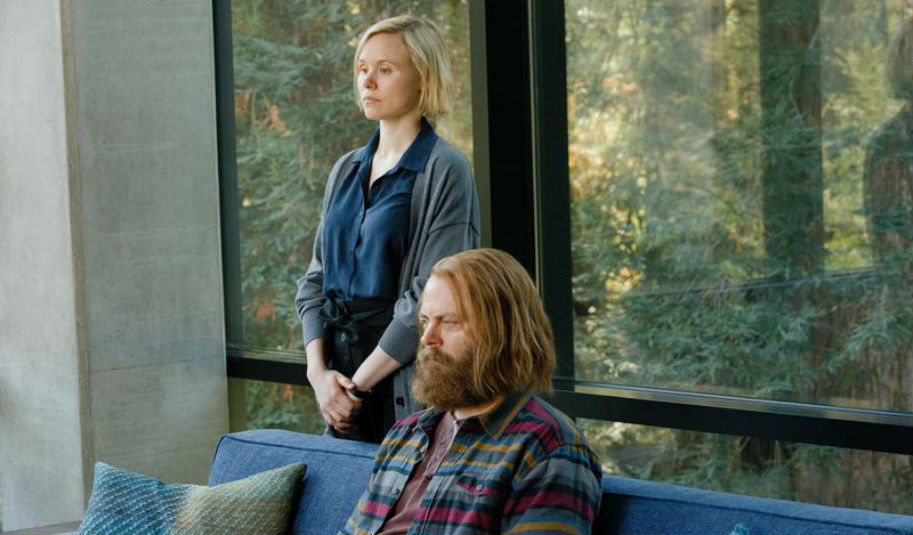 TV Review, Drama, Science Fiction, DEVS, Hulu, FX, Nick Offerman, Allison Pill, Sonoya Mizuno, Alex Garland