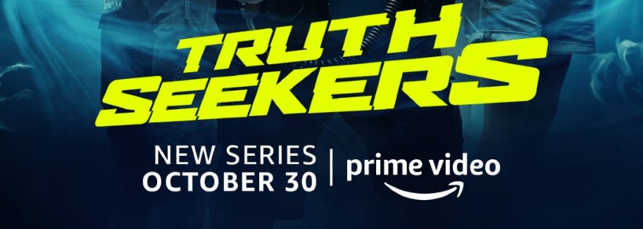 TV Review, Simon Pegg, Nick Frost, horror, comedy, Amazon Prime Video, Truth Seekers