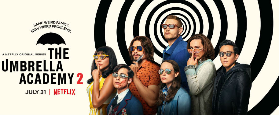 TV Review, Netflix, the umbrella academy, Superhero, comic book, TV, Ellen Page