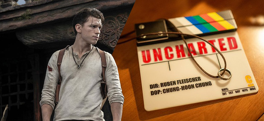 Uncharted, Tom Holland, wraps