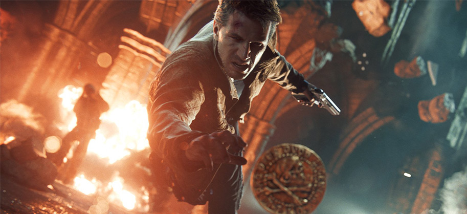 uncharted, tom holland, release
