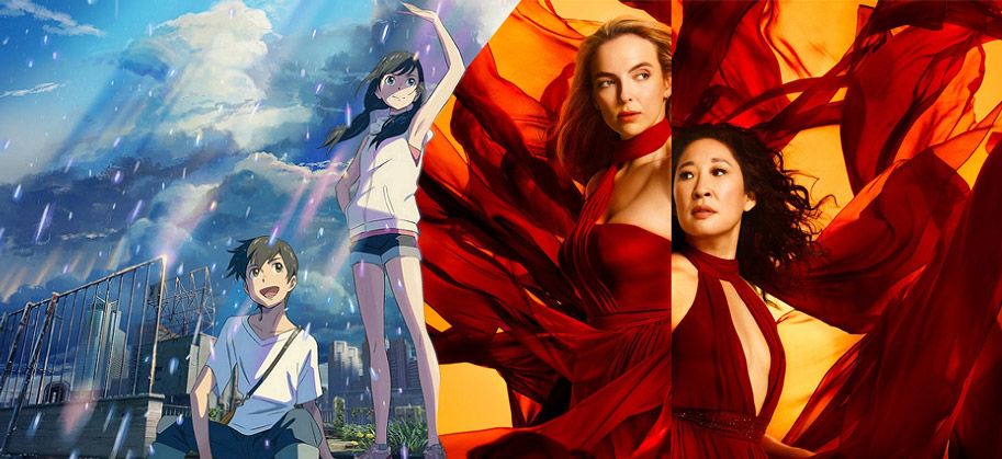 Weather with You, Killing Eve, Blu-ray, September