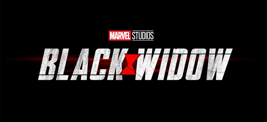 Black Widow, Marvel, logo