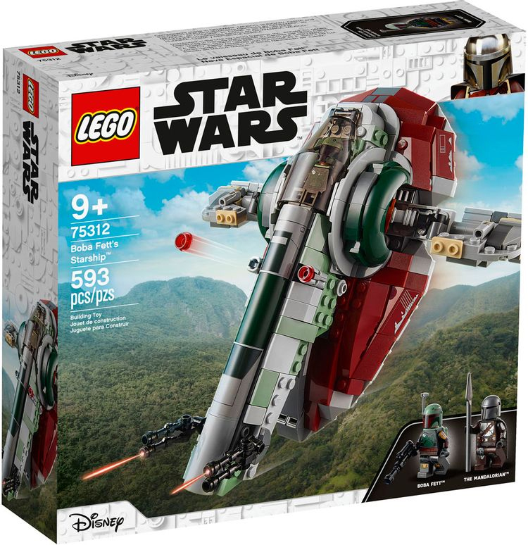 Boba Fett, ship, LEGO