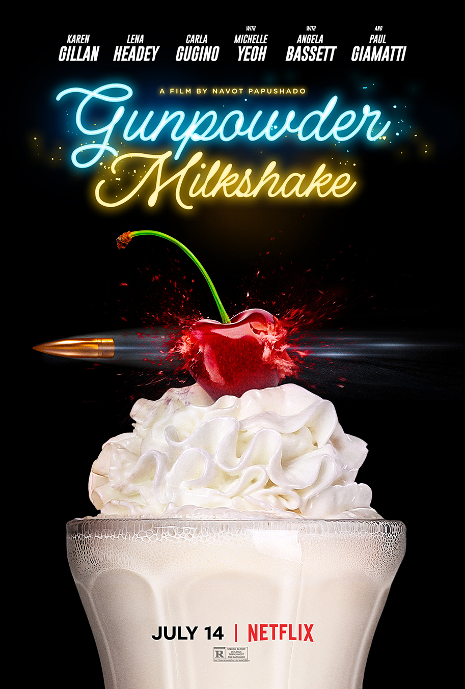 Gunpowder Milkshake, Netflix, poster