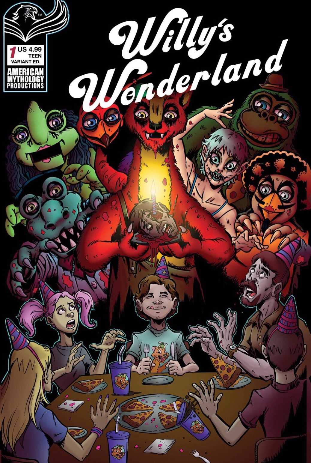 Willy's Wonderland comic book