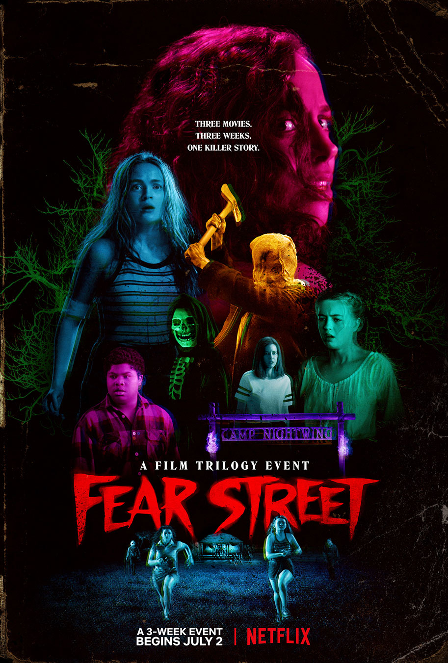 Fear Street, R.L. Stine, Netflix, horror, trilogy
