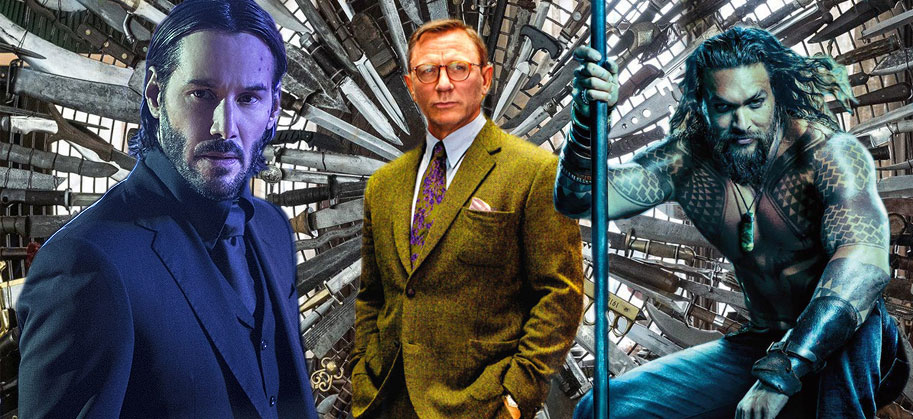 Knives Out 2, John Wick: Chapter 4, Aquaman 2, production