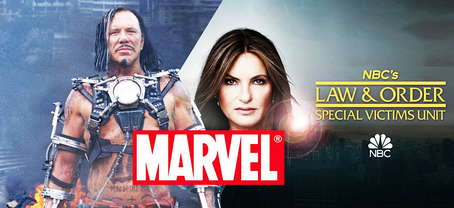 Mickey Rourke, Iron Man 2, Marvel, Law & Order: SVU