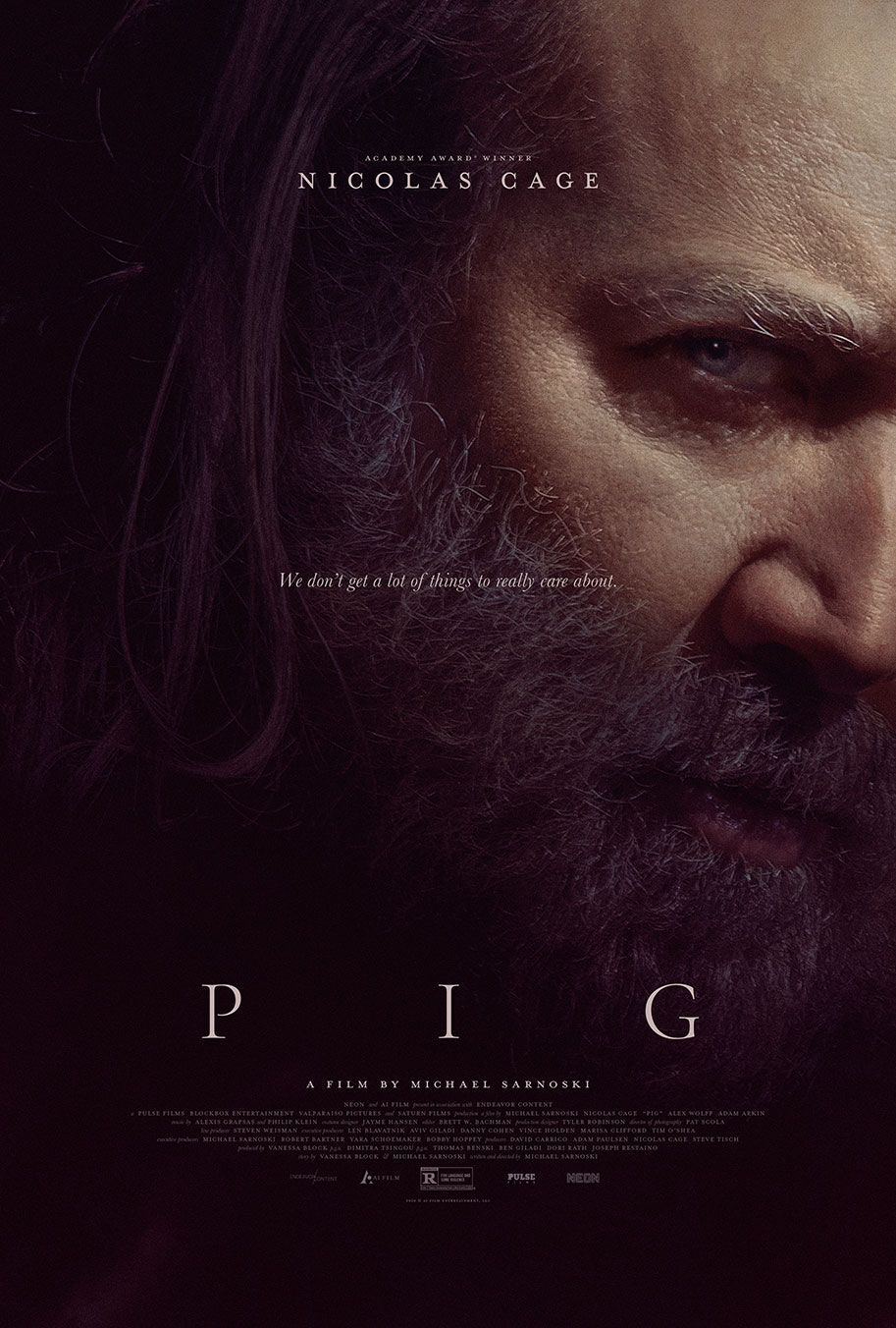 Pig, Nicolas Cage, 2021, Neon