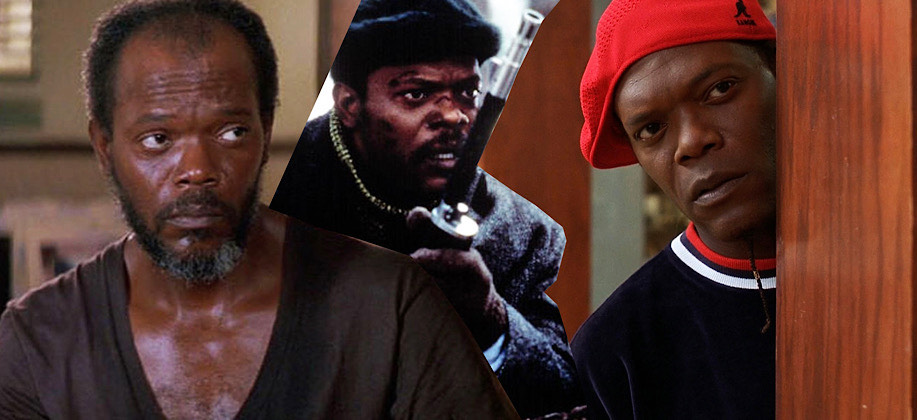 Samuel L. Jackson, The Long Kiss Goodnight, The Red Violin, Jackie Brown, A time to Kill, one eight seven