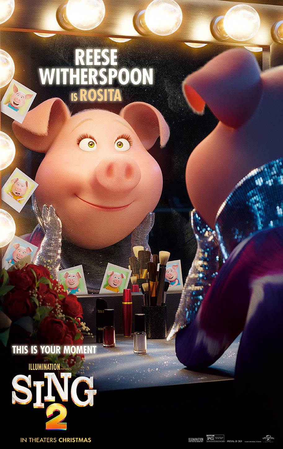 Sing 2, movie poster, Illumination, 2021, animated sequel