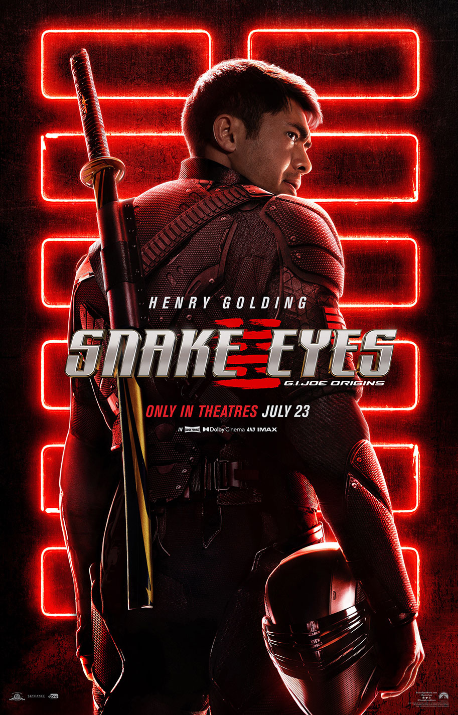 Snake Eyes, images, Henry Golding, Snake Eyes: G.I. Joe Origins, poster