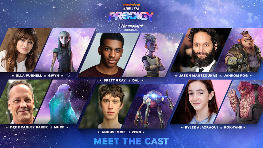 Star Trek: Prodigy, cast, announcement, Paramount+, animated, series