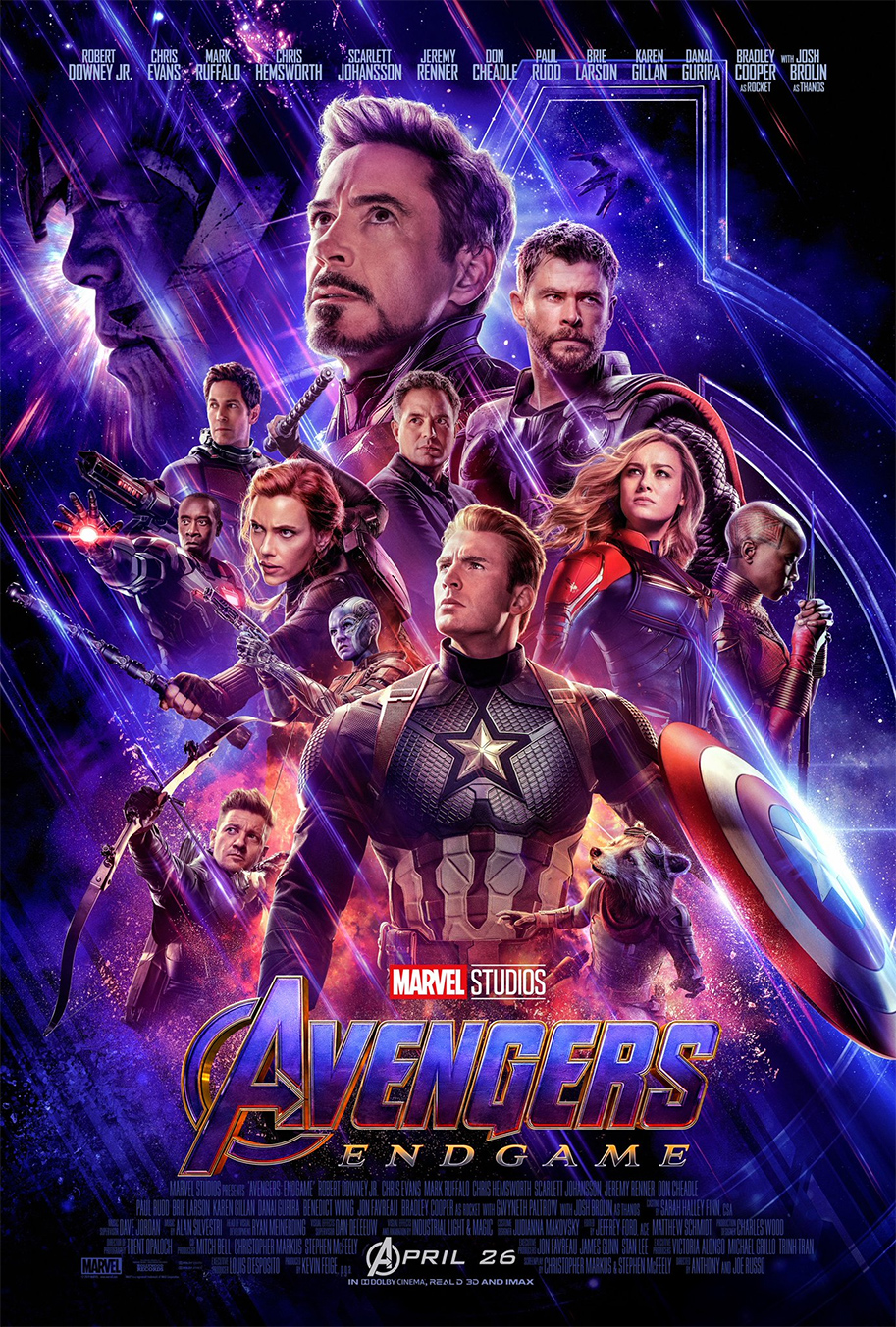 Avengers: Endgame, poster