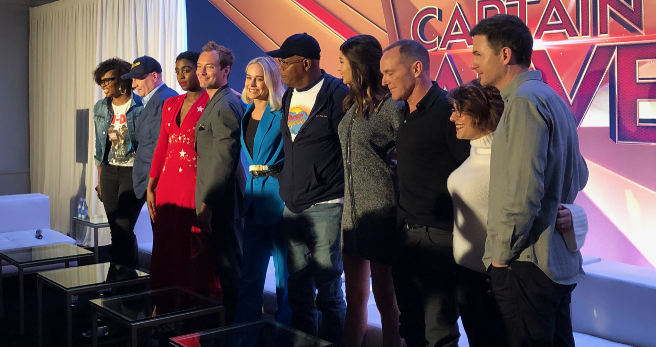 Captain Marvel, MCU, MCEU, Brie Larson, Samuel L. Jackson, Jude Law, Kevin Feige, JoBlo.com, 2019