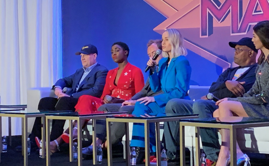Captain Marvel, MCU, MCEU, Brie Larson, Jude Law, Kevin Feige, Samuel L. Jackson, 2019, JoBlo.com
