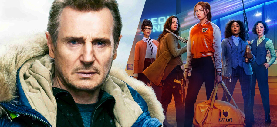 Gunpowder Milkshake, Cold Pursuit, Liam Neeson, Karen Gillan
