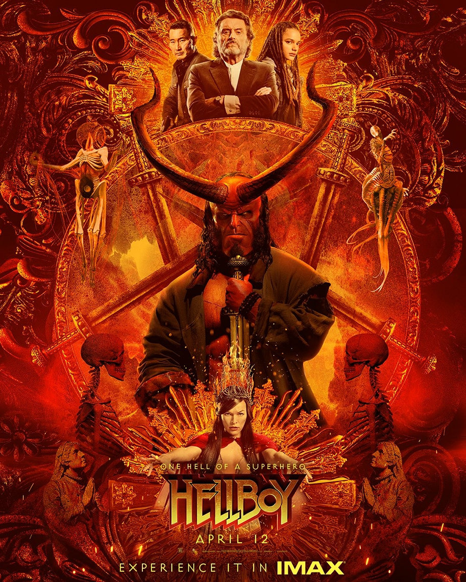 Hellboy, IMAX, poster