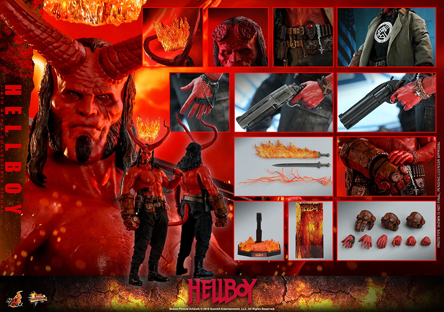 Hellboy, Hot Toys, David Harbour