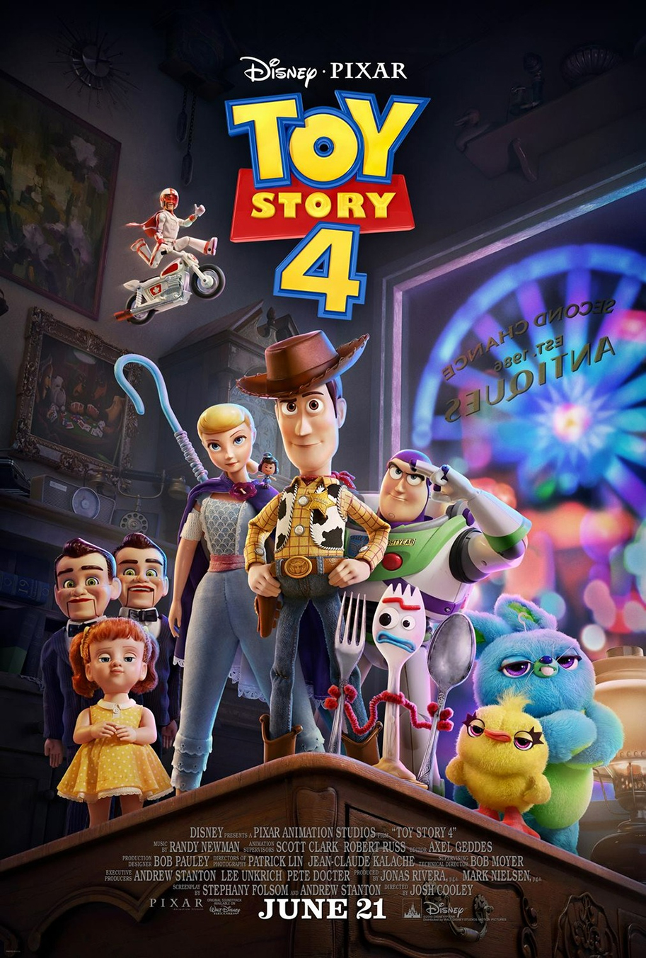Toy Story 4, Pixar, poster
