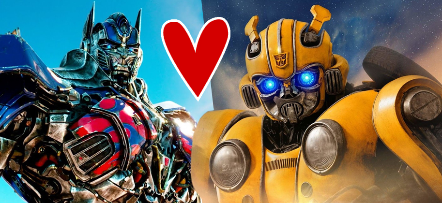 Transformers, Bumblebee, Optimus Prime, love