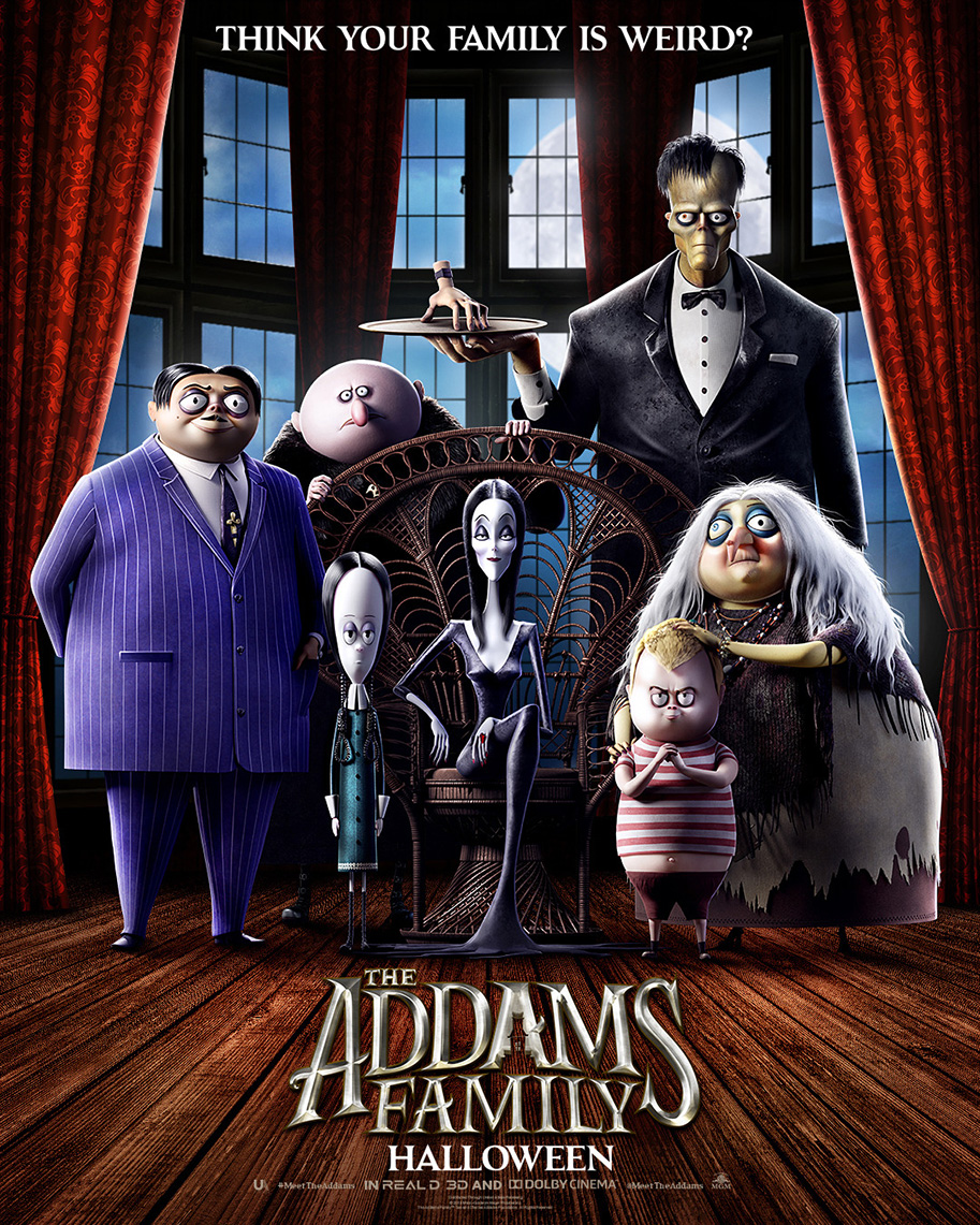 The Addams Family, animation, horror